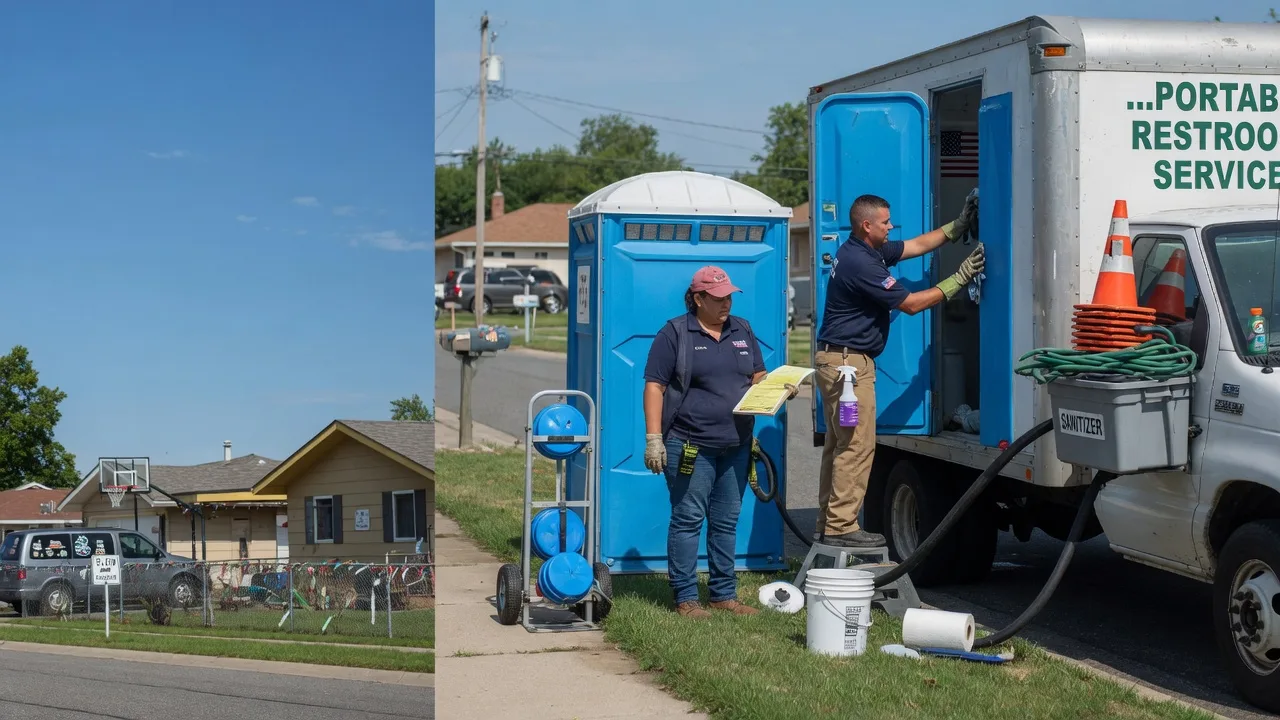 Portable Toilet Rental in Newcomerstown, OH near me